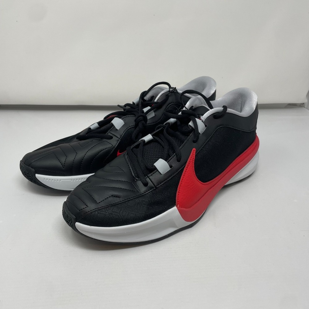 Nike Giannis Freak 5 Basketball Shoes - DX4985-004, Black/University Red - 14